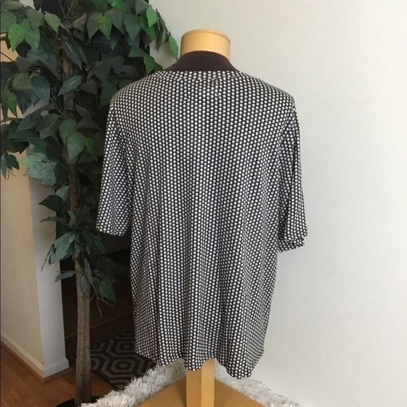 Pop sugar xxl black with white stars blouse - Picture 9 of 14